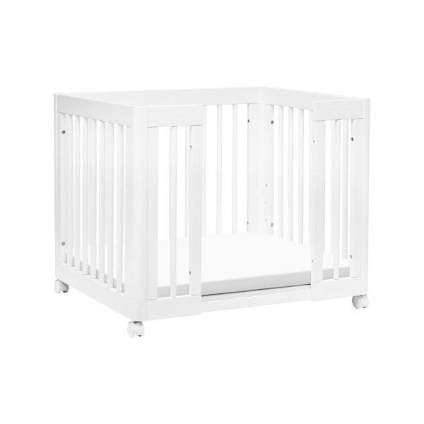 Babyletto Yuzu 8 in 1 Convertible Crib and Double Dresser - White - Kid's Stuff Superstore