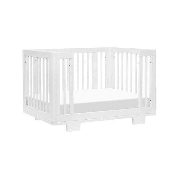 Babyletto Yuzu 8 in 1 Convertible Crib and Double Dresser - White - Kid's Stuff Superstore