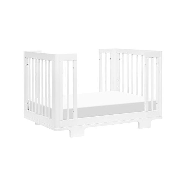 Babyletto Yuzu 8 in 1 Convertible Crib and Double Dresser - White - Kid's Stuff Superstore