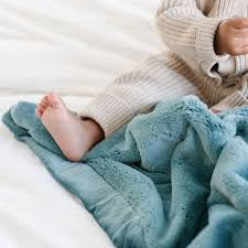 Saranoni Luxury Blanket Mini - Mineral Blue - Kid's Stuff Superstore