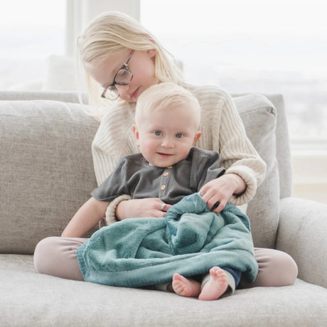 Saranoni Luxury Blanket Mini - Mineral Blue - Kid's Stuff Superstore