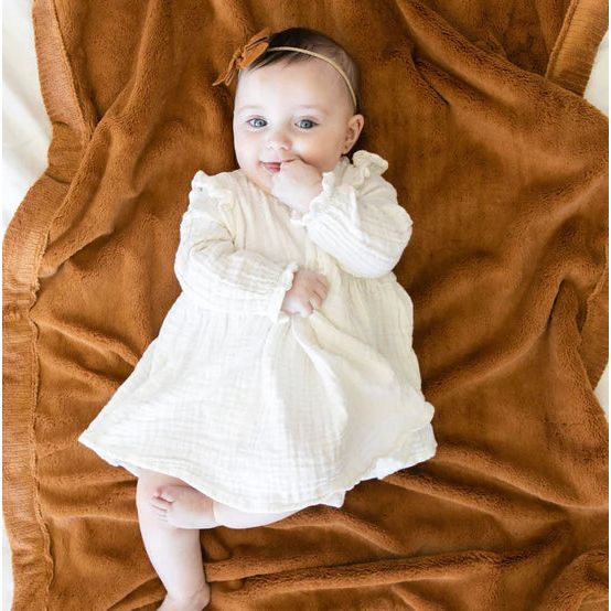 Saranoni Luxury Blanket - Camel Lush - Kid's Stuff Superstore