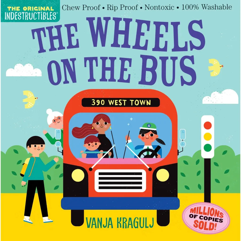 Indestructible Book - Wheels On The Bus - Kid's Stuff Superstore