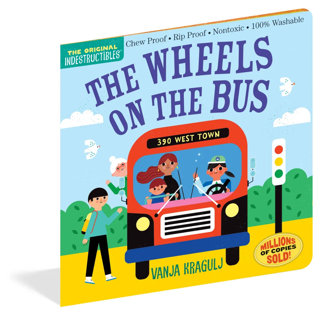 Indestructible Book - Wheels On The Bus - Kid's Stuff Superstore