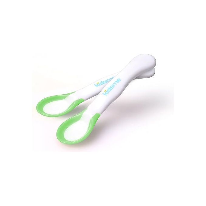 Kidsme Just Right Temperature Spoon Set - Lime - Kid's Stuff Superstore