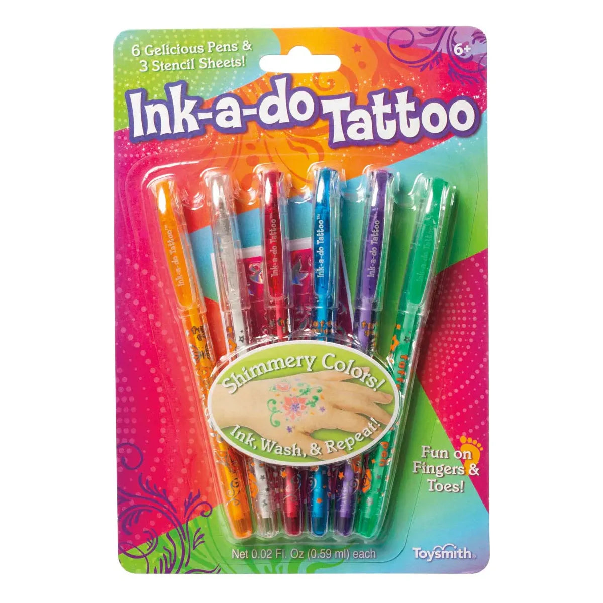 Toysmith Ink-A-Do Tattoo Pens - Kid's Stuff Superstore