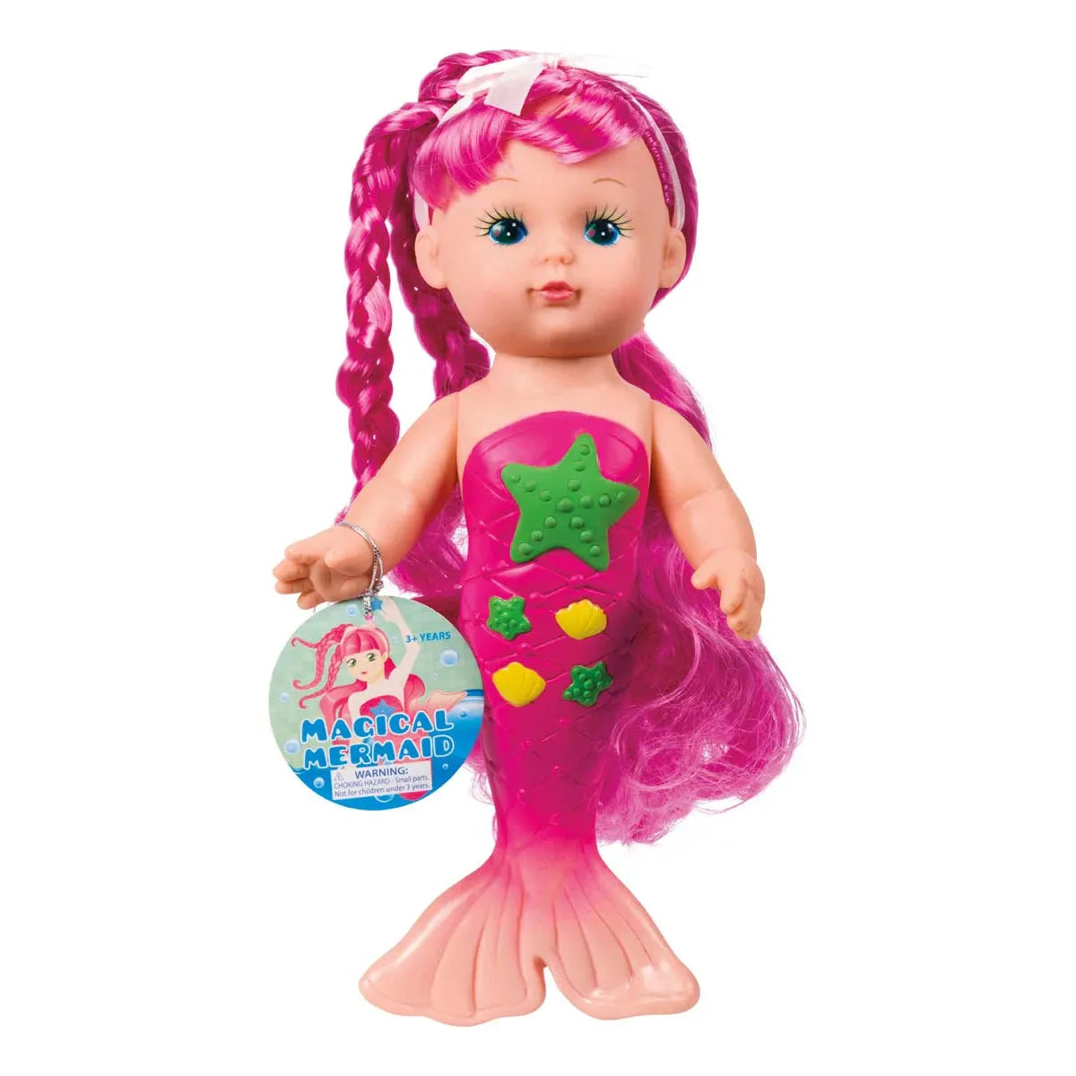 Toysmith Tub Time Mermaid Doll - Pink - Kid's Stuff Superstore