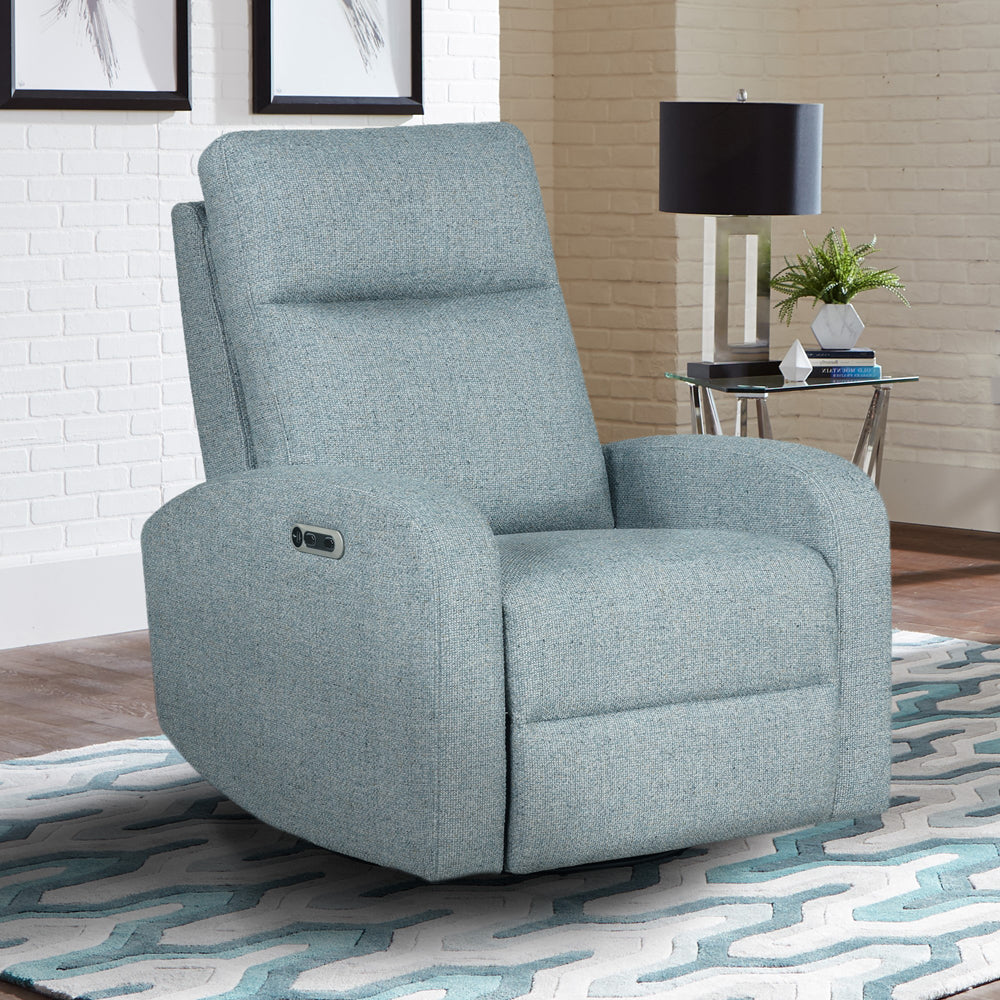 Brixy Milan Recliner - Natural Beauty Blue - Kid's Stuff Superstore
