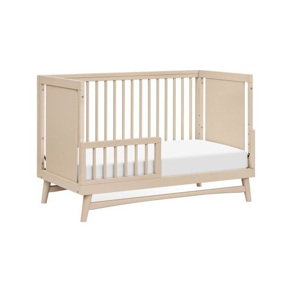 Babyletto Peggy 3-in-1 Convertible Crib with Toddler Conversion Kit - Taupe - Kid's Stuff Superstore