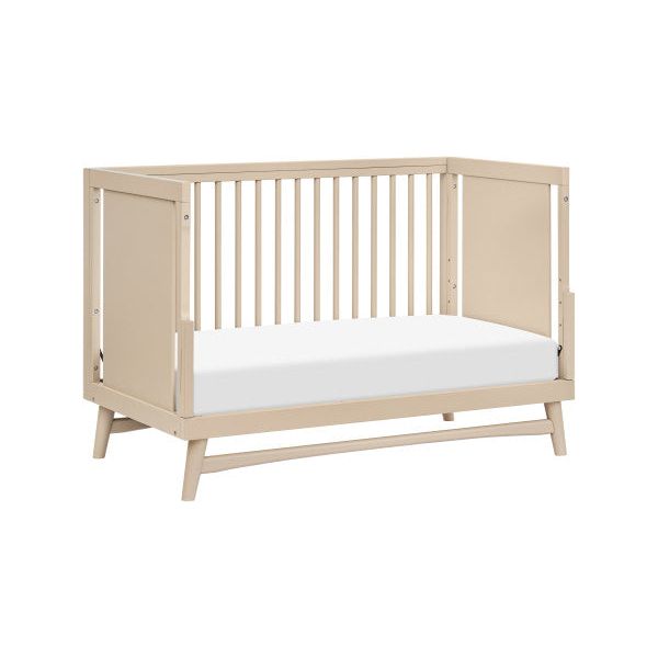 Babyletto Peggy 3-in-1 Convertible Crib with Toddler Conversion Kit - Taupe - Kid's Stuff Superstore
