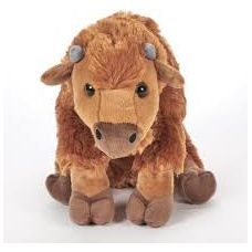 The Petting Zoo Bison Calf - 12 in - Kid's Stuff Superstore