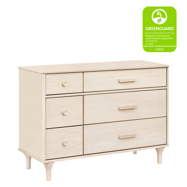 Babyletto Lolly 6-Drawer Double Dresser - Kid's Stuff Superstore
