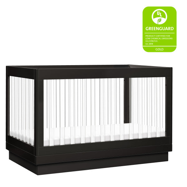 Babyletto Harlow Acrylic 3-in-1 Convertible Crib with Toddler Conversion Kit - Kid's Stuff Superstore