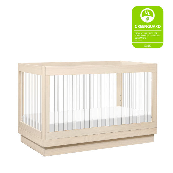 Babyletto Harlow Acrylic 3-in-1 Convertible Crib with Toddler Conversion Kit - Kid's Stuff Superstore