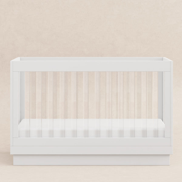 Babyletto Harlow Acrylic 3-in-1 Convertible Crib with Toddler Conversion Kit - Kid's Stuff Superstore