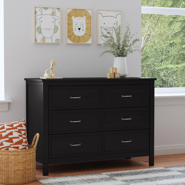 DaVinci Charlie 6-Drawer Double Dresser - Kid's Stuff Superstore