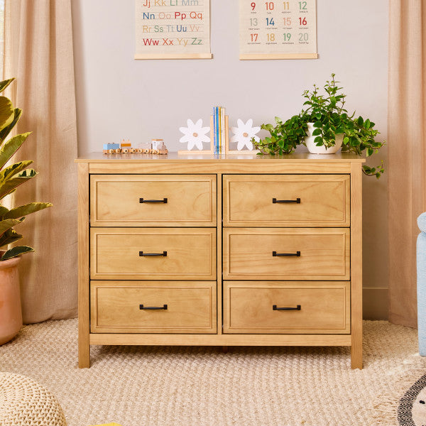 DaVinci Charlie 6-Drawer Double Dresser - Kid's Stuff Superstore