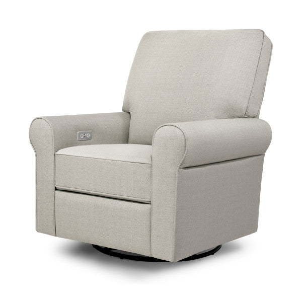 Monogram by Namesake Monroe Pillowback Power Recliner - Kid's Stuff Superstore
