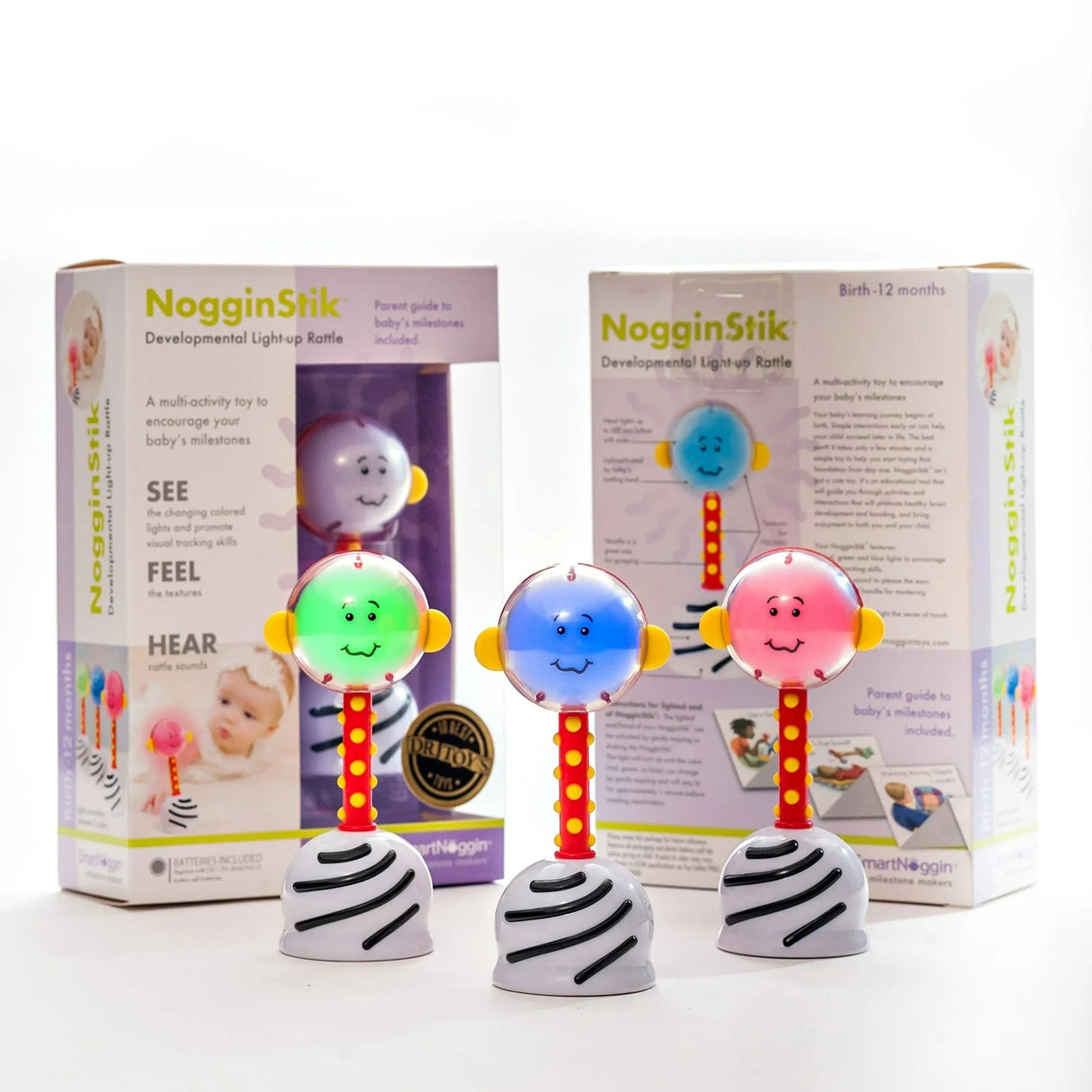 NogginStik Developmental Rattle - Kid's Stuff Superstore
