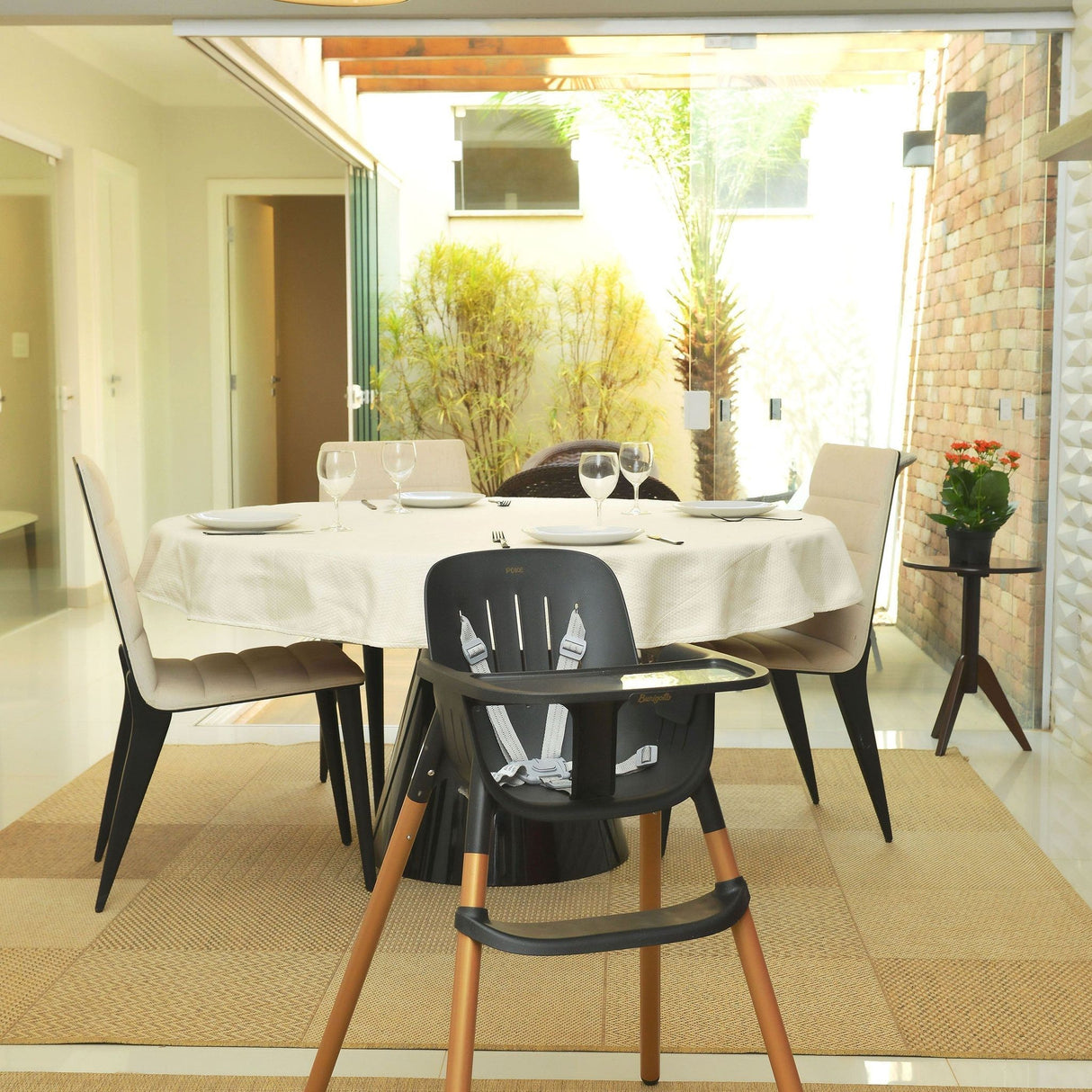 PEG Poke Lightweight High Chair - Kid's Stuff Superstore