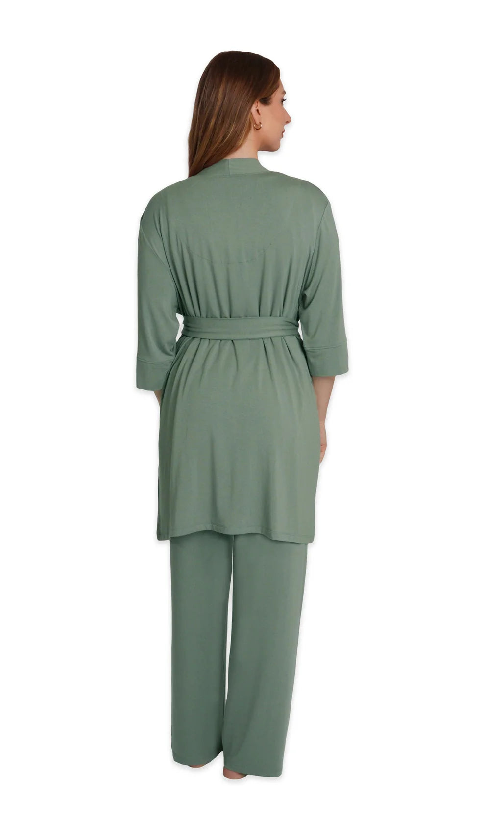 Everly Grey 5 Pc Matching Set - Basil