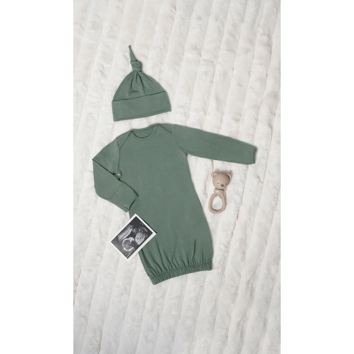 Everly Grey 5 Pc Matching Set - Basil