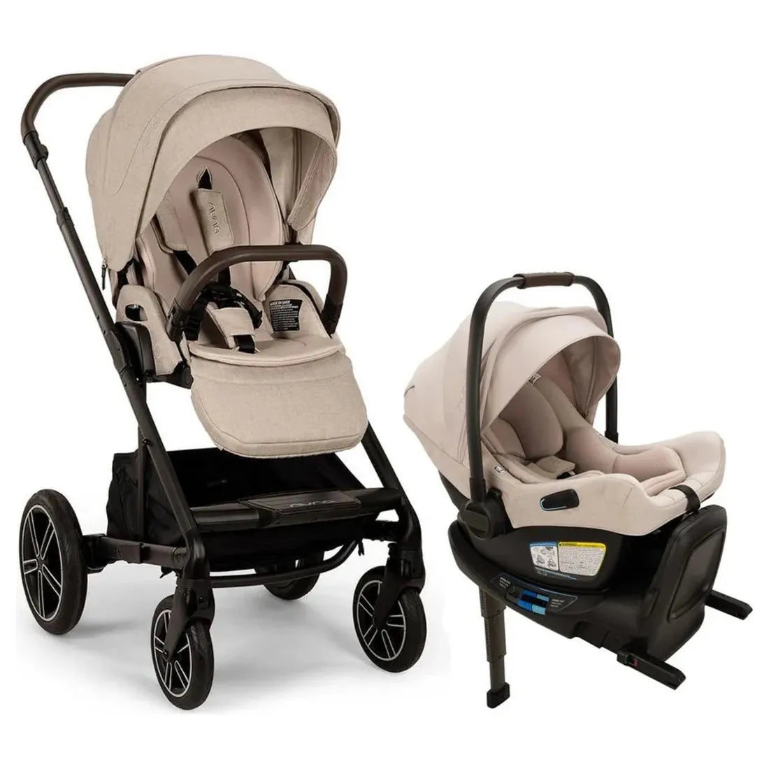 Nuna MIXX Next Stroller + PIPA Aire RX Infant Car Seat Travel System - Kid's Stuff Superstore