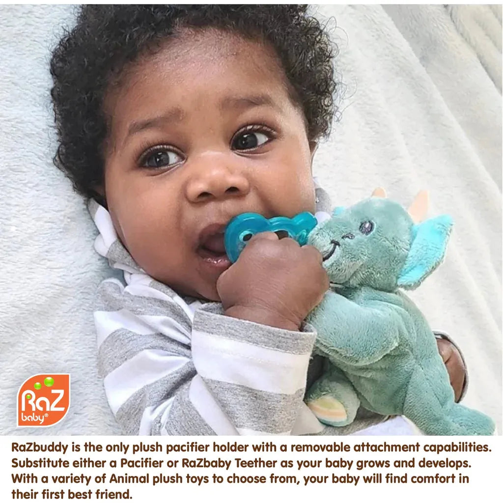 RaZ Pacifier Holder - Bobby Bear - Kid's Stuff Superstore