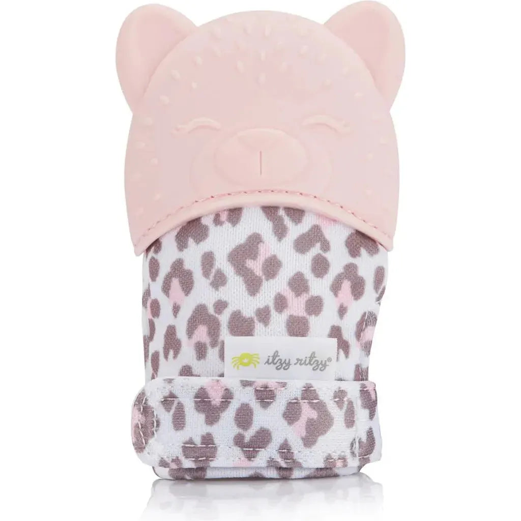 Itzy Ritzy Teething Mitt - Cheetah - Kid's Stuff Superstore
