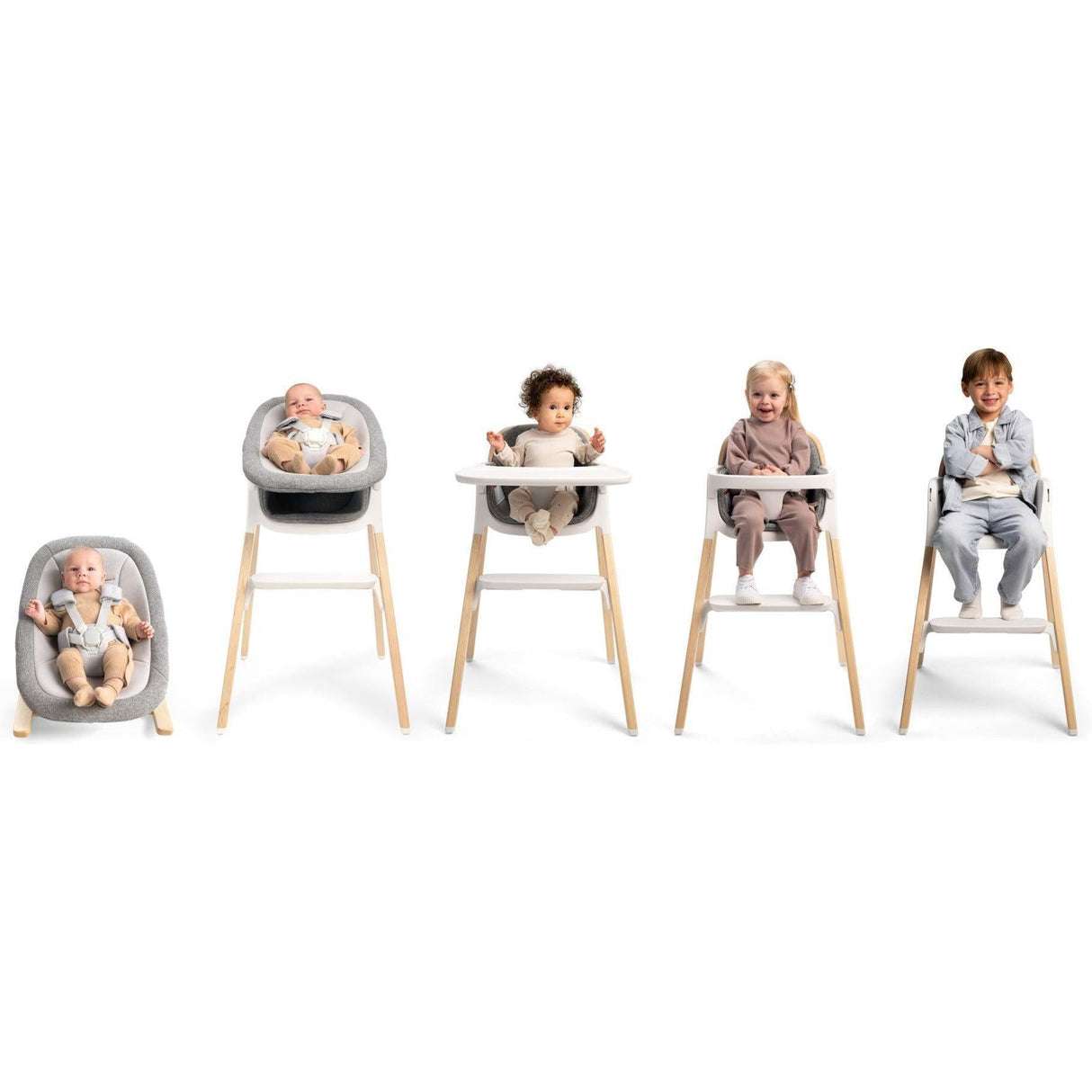 Nuna BRYN High Chair + Newborn Rocker Seat - Kid's Stuff Superstore