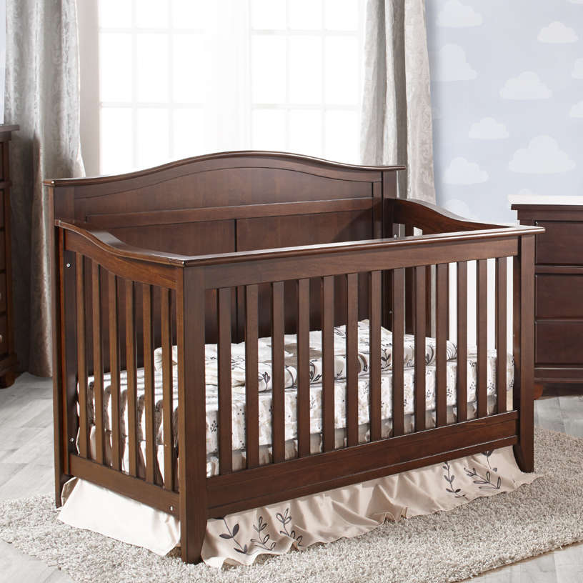 Pali Napoli Curved-Top Forever Crib - Kid's Stuff Superstore