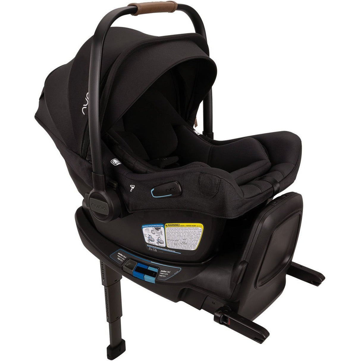 Nuna MIXX Next with Magnetic Buckle + PIPA Aire RX Infant Car Seat with Relx base Travel System - Kid's Stuff Superstore
