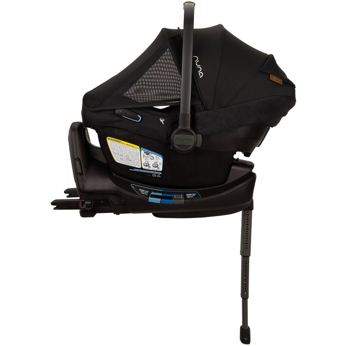 Nuna MIXX Next with Magnetic Buckle + PIPA Aire RX Infant Car Seat with Relx base Travel System - Kid's Stuff Superstore