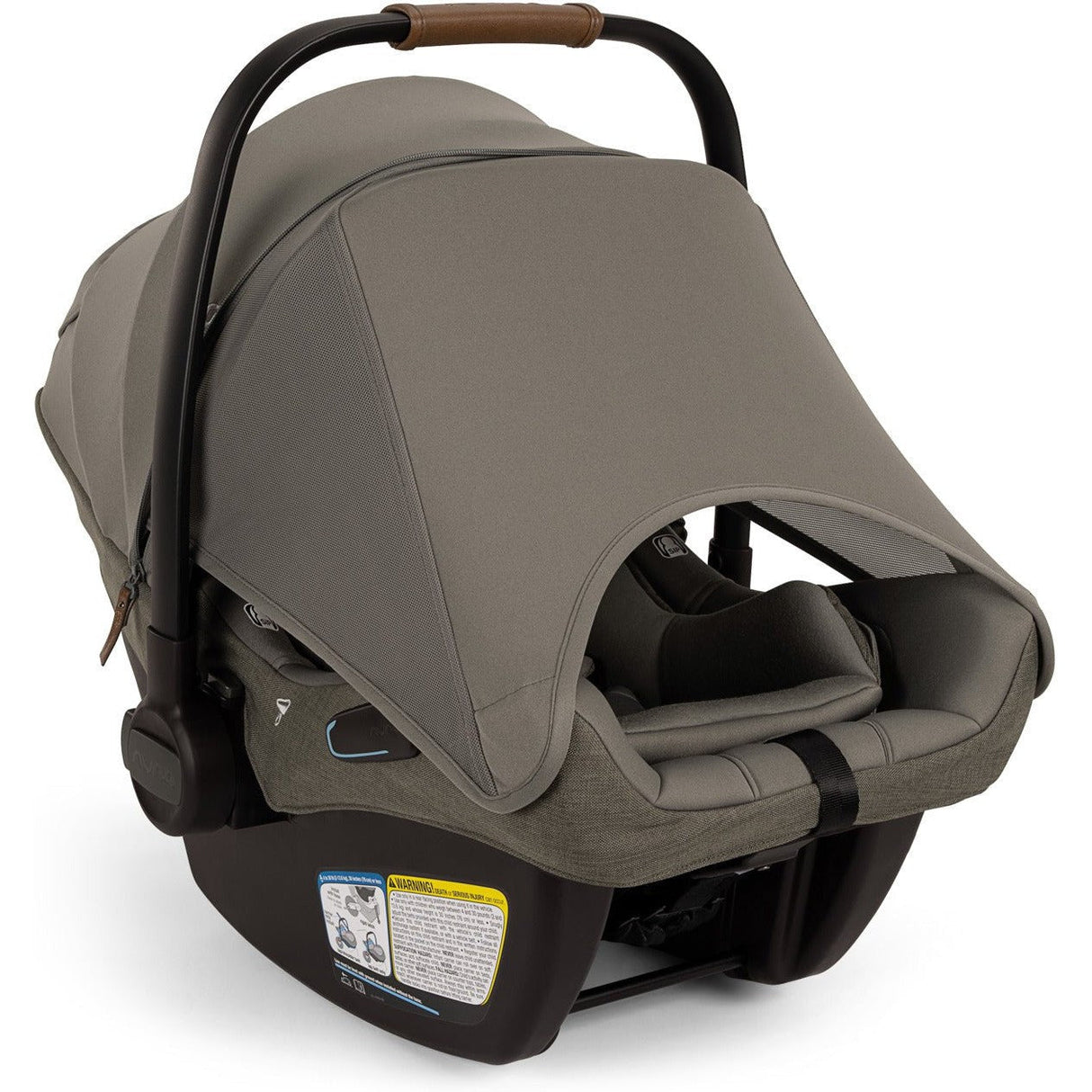 Nuna MIXX Next with Magnetic Buckle + PIPA Aire RX Infant Car Seat with Relx base Travel System - Kid's Stuff Superstore