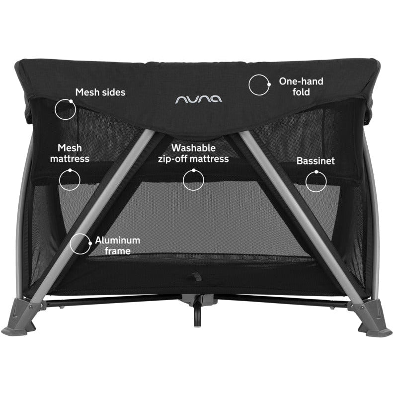 Nuna SENA Aire Playard with Zip-Off Bassinet - Kid's Stuff Superstore