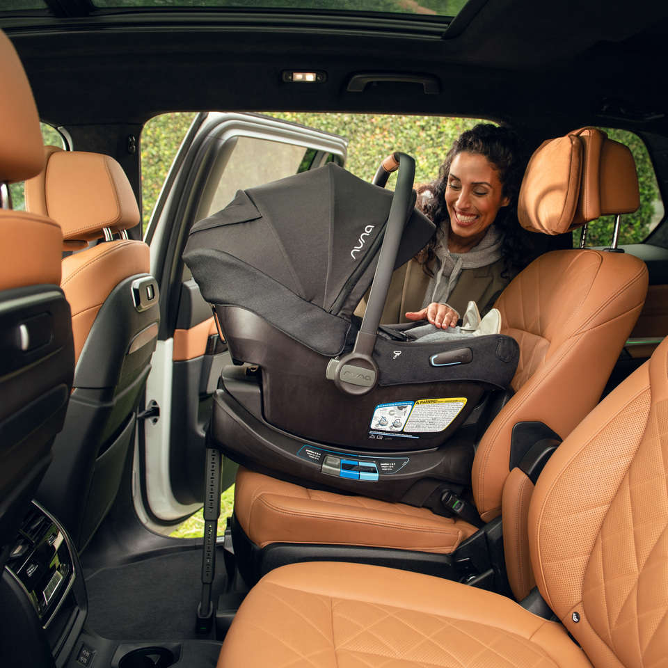 Nuna MIXX Next with Magnetic Buckle + PIPA Aire RX Infant Car Seat with Relx base Travel System - Kid's Stuff Superstore