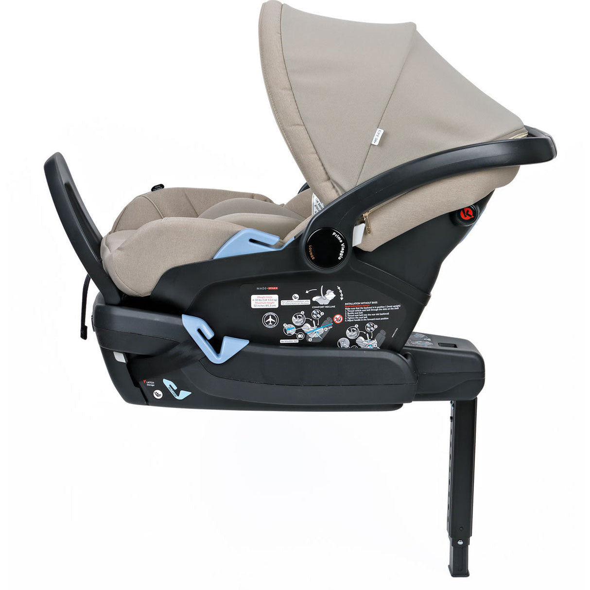 PEG Primo Viaggio Lounge Infant Car Seat + Load Leg Base - Kid's Stuff Superstore