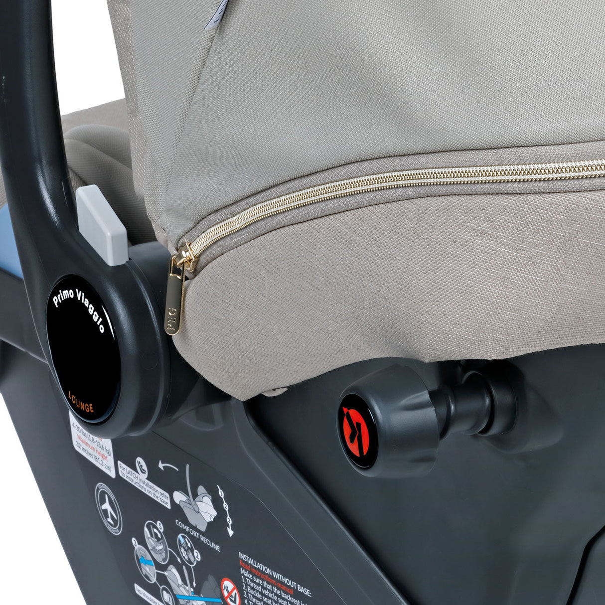 PEG Primo Viaggio Lounge Infant Car Seat + Load Leg Base - Kid's Stuff Superstore