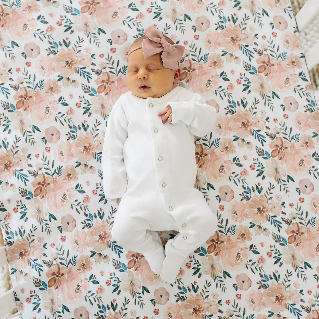 Copper Pearl Fitted Crib Sheet - Autumn - Kid's Stuff Superstore