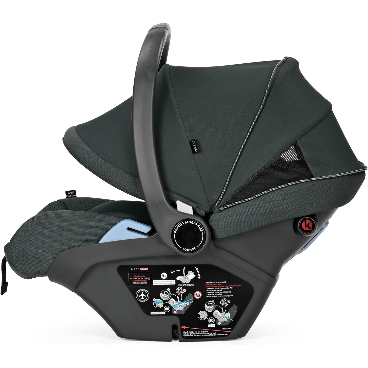 PEG Primo Viaggio Lounge Infant Car Seat + Load Leg Base - Kid's Stuff Superstore