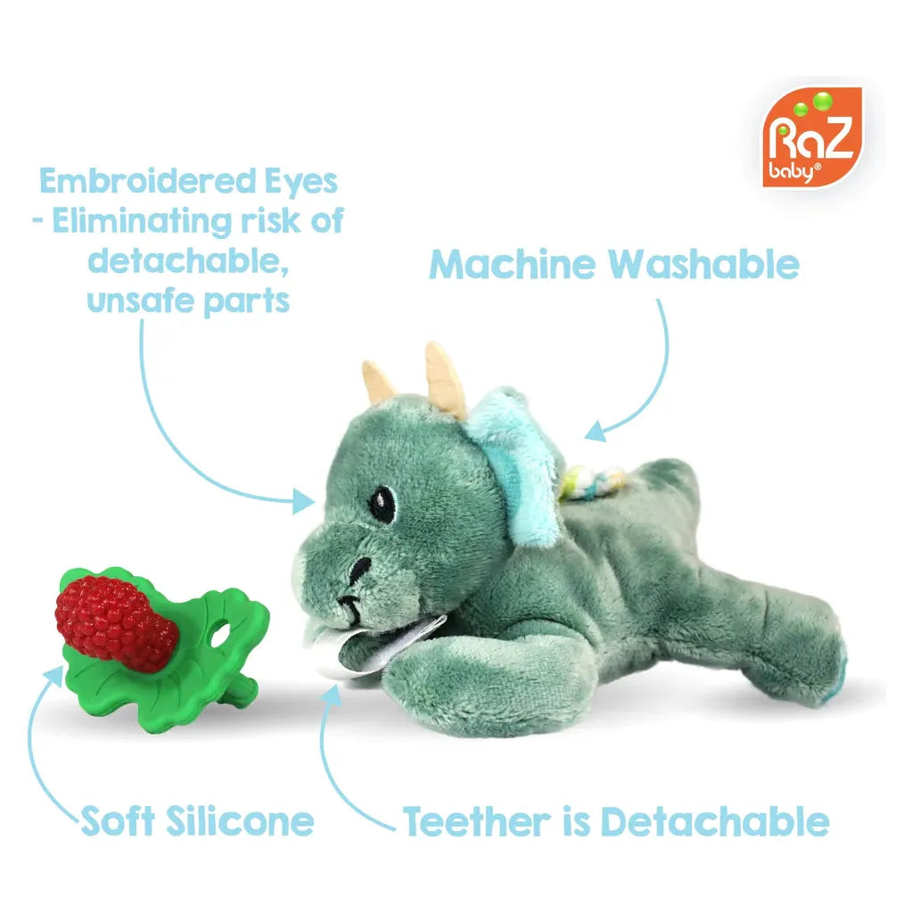 RaZ Pacifier Holder - Bobby Bear - Kid's Stuff Superstore