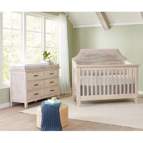 Stella Baby Remi 2 Piece Set - Clip Style Crib + Double Dresser - Sugarcoat - Kid's Stuff Superstore