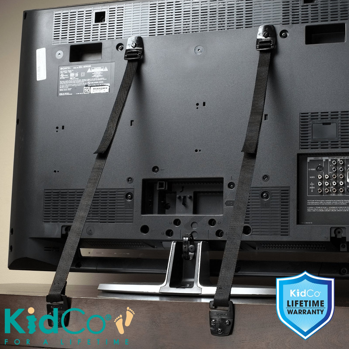 Kidco Anti-Tip TV Strap - 2 pack - Kid's Stuff Superstore