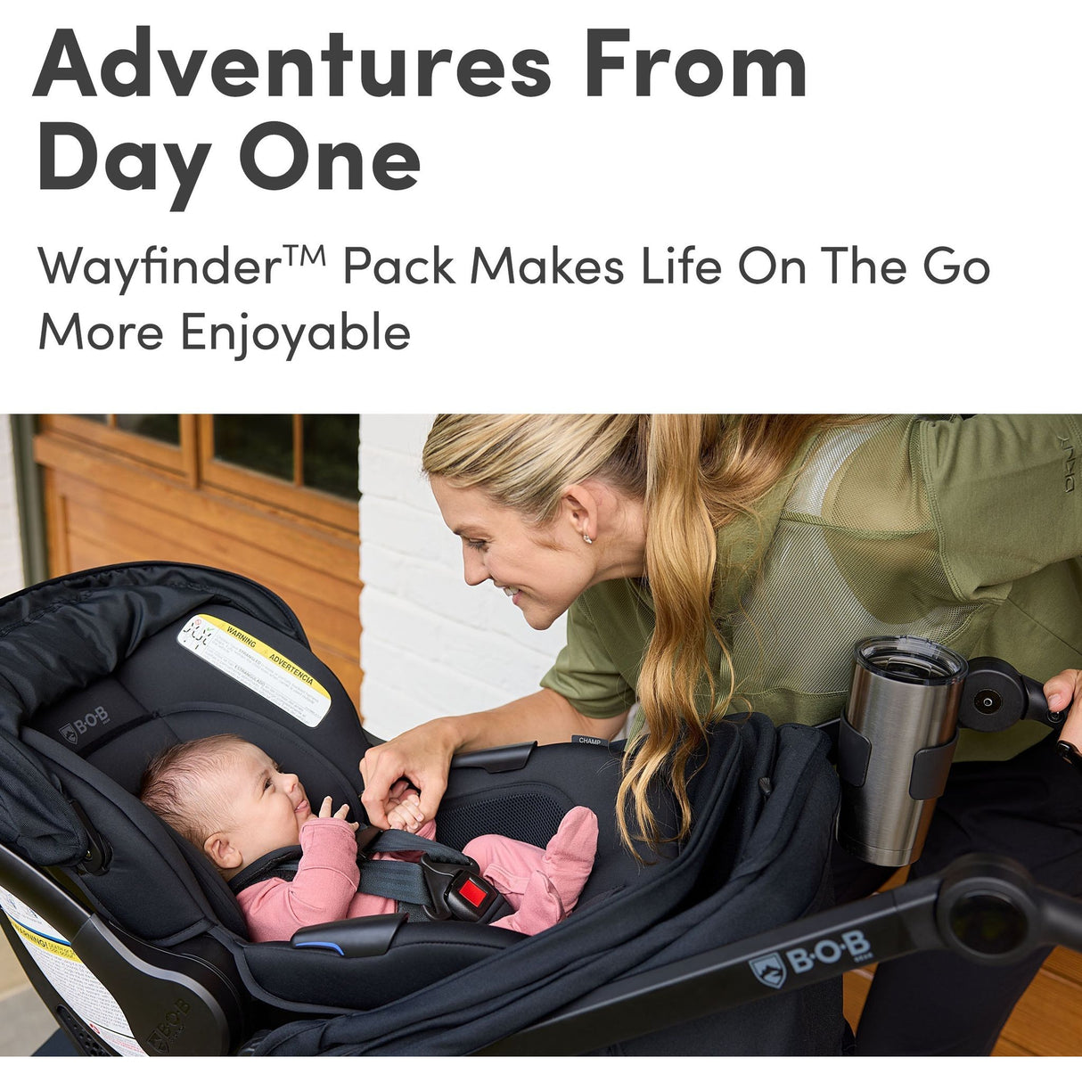 BOB Wilder Infant Car Seat Base with ClickTight - Kid's Stuff Superstore