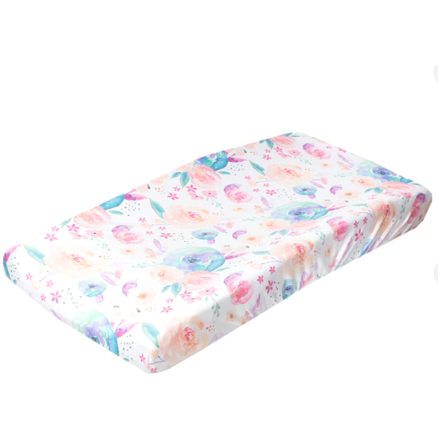 Copper Pearl Bloom Premium Knit Diaper Changing Pad Cover - Kid's Stuff Superstore