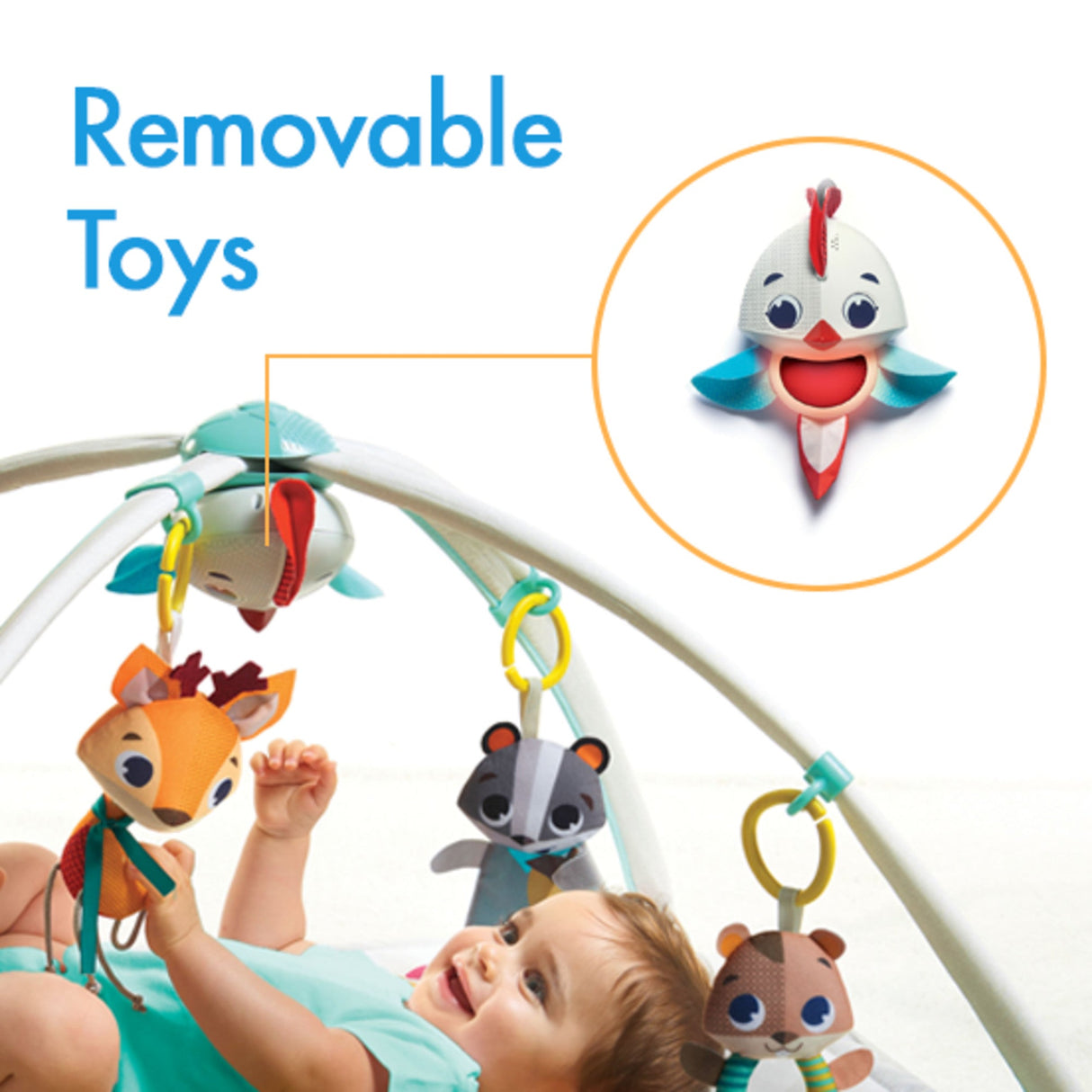 Tiny Love Into The Forest Gymini Deluxe Activity Gym Play Mat - Kid's Stuff Superstore