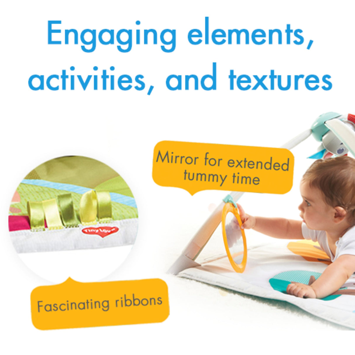 Tiny Love Into The Forest Gymini Deluxe Activity Gym Play Mat - Kid's Stuff Superstore