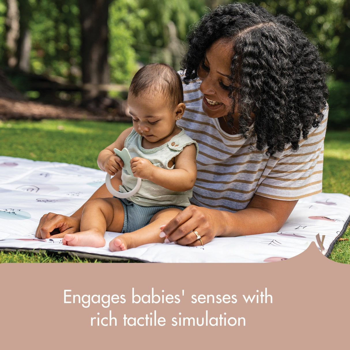 Tiny Love Black & White XL Outdoor Mat - Kid's Stuff Superstore