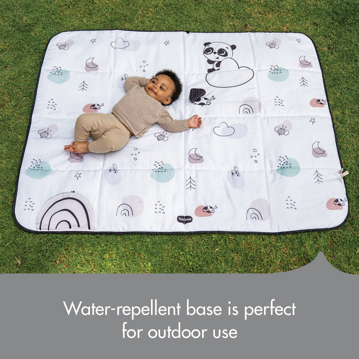 Tiny Love Black & White XL Outdoor Mat - Kid's Stuff Superstore