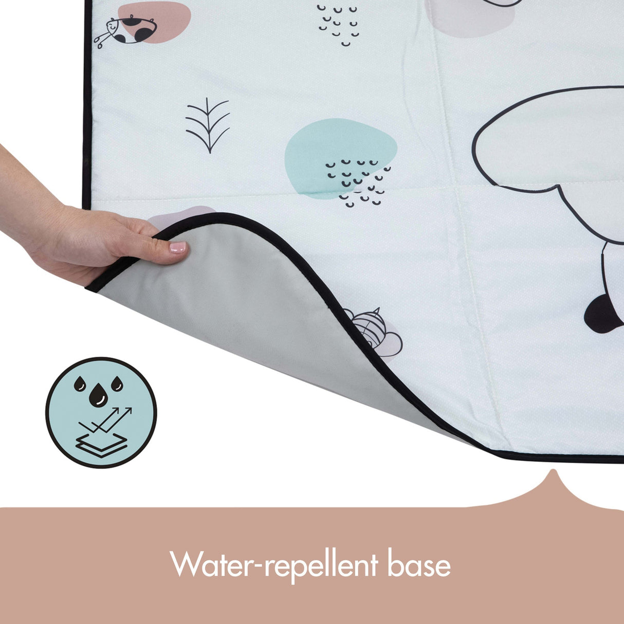 Tiny Love Black & White XL Outdoor Mat - Kid's Stuff Superstore